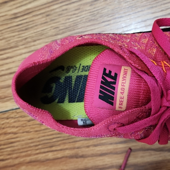 NIKE free 4.0 flyknit woman sneaker size 7 - Picture 5 of 10